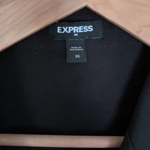Express button down bodysuit workwear